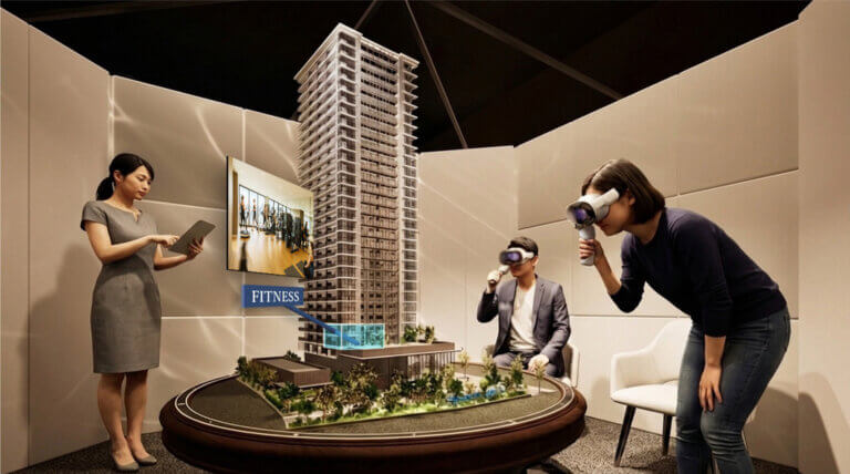 イマーシブ・マンション体験システム プレス